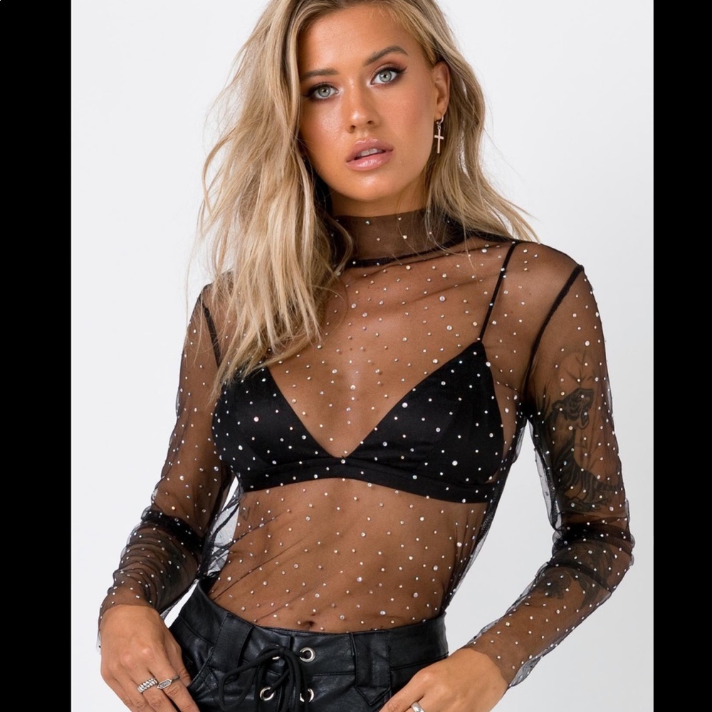Never worn Princess Polly Orsher Top